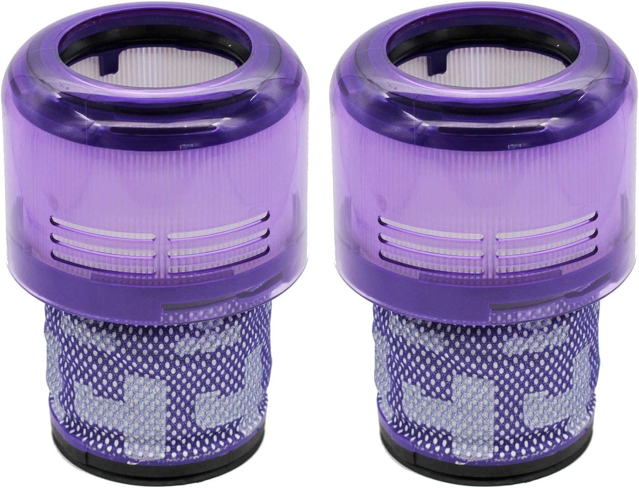 2 Pack Vacuum Filters Replacement Parts Compatible with Dyson V11 Origin V11 Torque Drive V11 Animal V11 Complete V11 Extra V15 Detect V15s Detect Submarine Vacuums, Compare to Part 970013-02