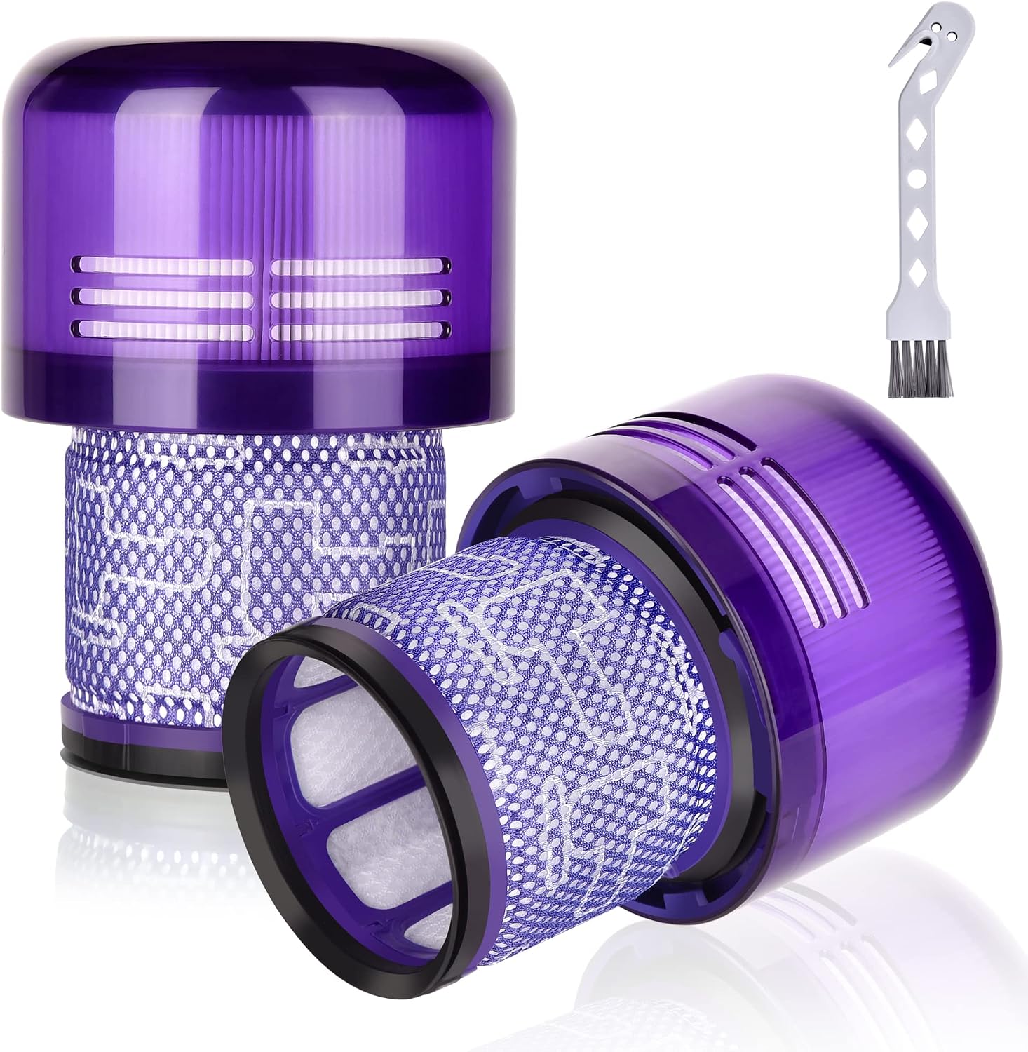 Filter Replacement Compatible with Dyson V11 V15 SV14 SV15 SV17 SV28 Animal Extra Torque Drive Complete, SV22 SV47 Detect Submarine Vacuum, Compare to Part 970013-02